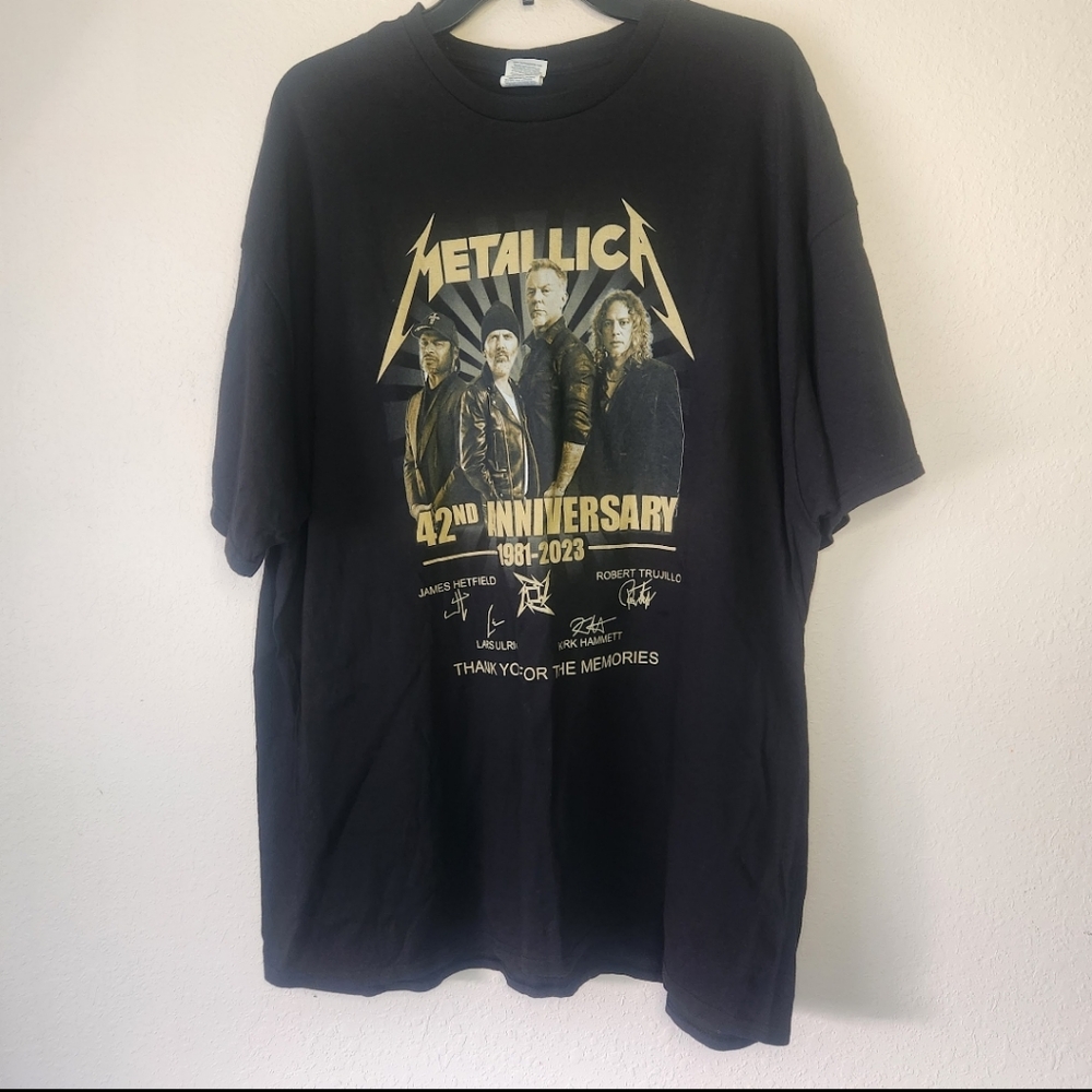 Metallica 42nd Anniversary Tee